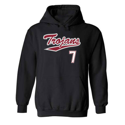 Troy - NCAA Baseball : Gavin Schrader - Classic Shersey Hooded Sweatshirt-0