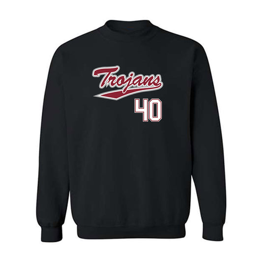 Troy - NCAA Baseball : Nico Azpilcueta - Classic Shersey Crewneck Sweatshirt-0