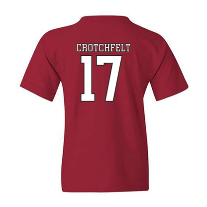 Troy - NCAA Baseball : Zach Crotchfelt - Generic Shersey Youth T-Shirt-1