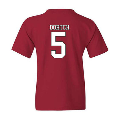 Troy - NCAA Football : Mojo Dortch - Generic Shersey Youth T-Shirt-1
