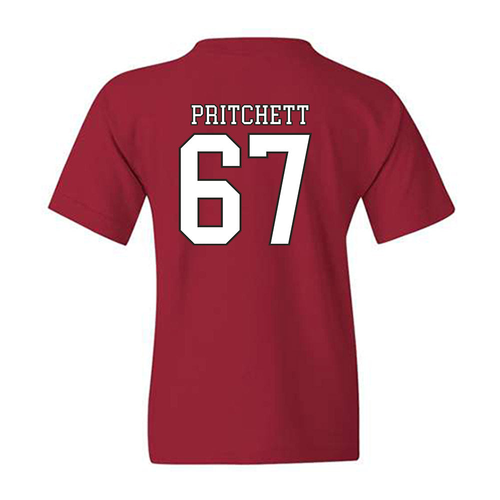 Troy - NCAA Football : Trinton Pritchett - Generic Shersey Youth T-Shirt-1