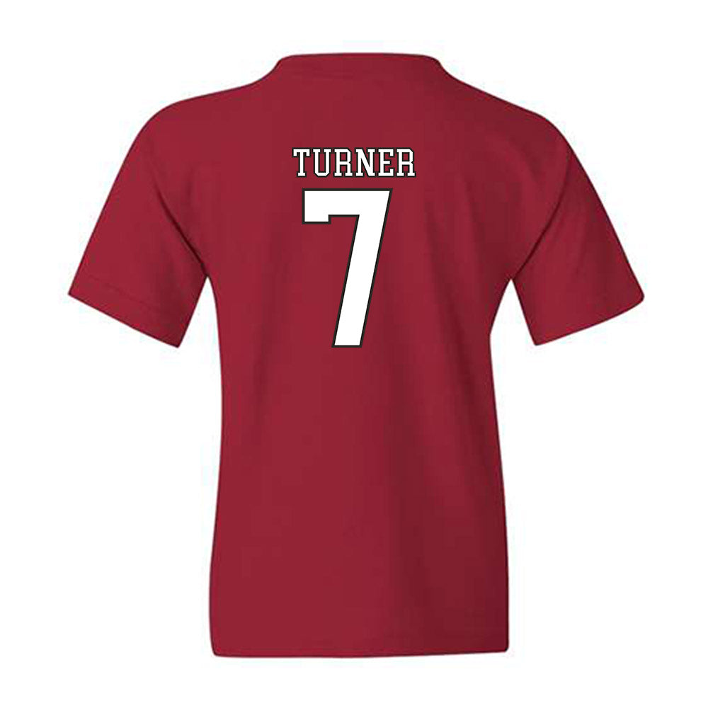 Troy - NCAA Football : Jordan Turner - Generic Shersey Youth T-Shirt-1