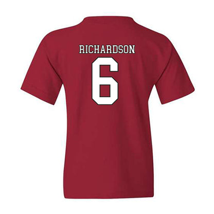 Troy - NCAA Baseball : Brady Richardson - Generic Shersey Youth T-Shirt-1