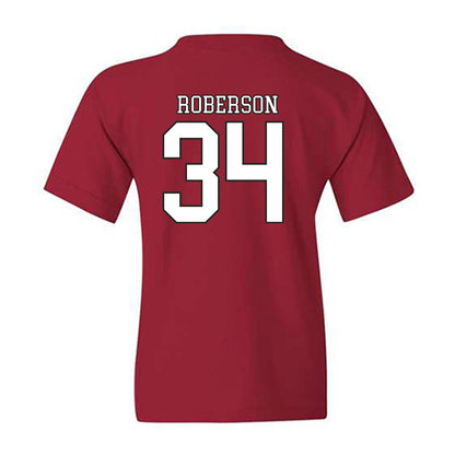 Troy - NCAA Football : Timothy Roberson - Generic Shersey Youth T-Shirt-1