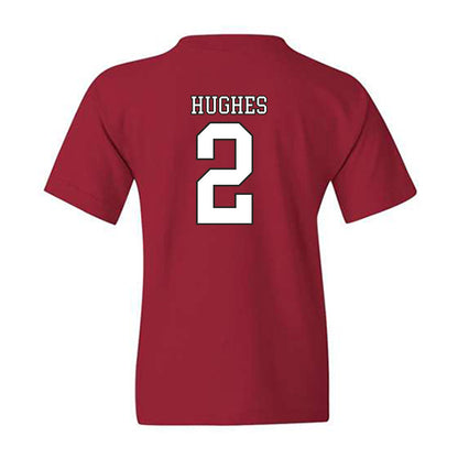 Troy - NCAA Softball : Bre Hughes - Generic Shersey Youth T-Shirt-1