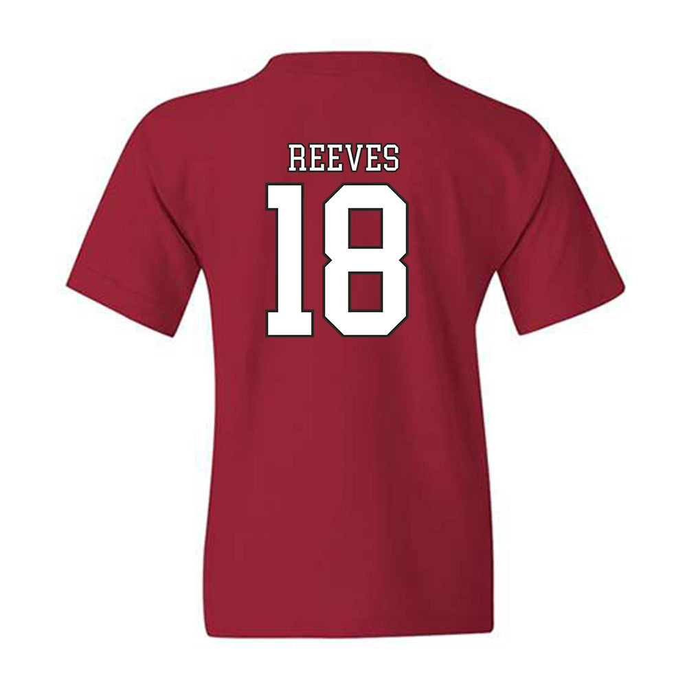Troy - NCAA Baseball : Caden Reeves - Generic Shersey Youth T-Shirt-1