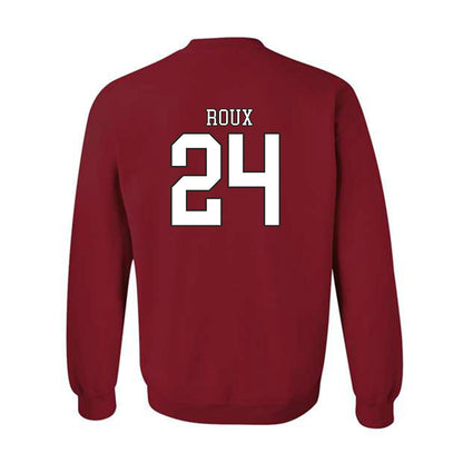 Troy - NCAA Football : Jeremiah Roux - Generic Shersey Crewneck Sweatshirt-1