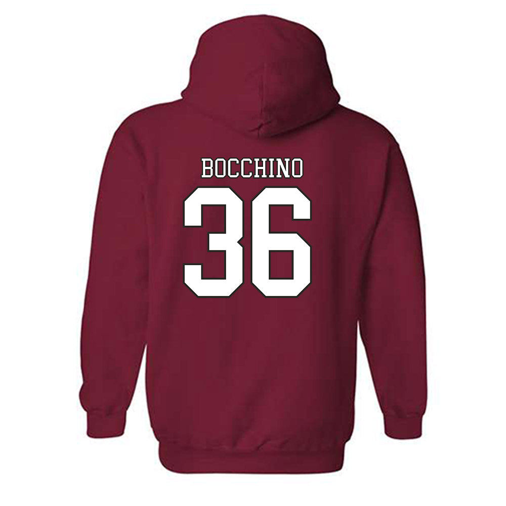 Troy - NCAA Football : Jon Bocchino - Generic Shersey Hooded Sweatshirt-1