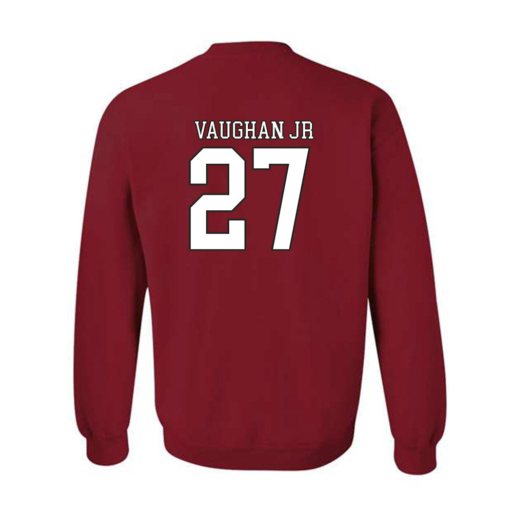 Troy - NCAA Football : OJ Vaughan Jr - Generic Shersey Crewneck Sweatshirt-1