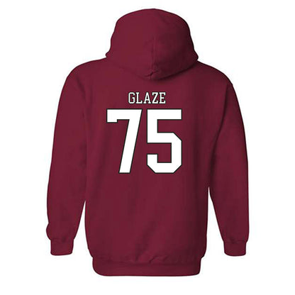 Troy - NCAA Football : Parks Glaze - Generic Shersey Hooded Sweatshirt-1