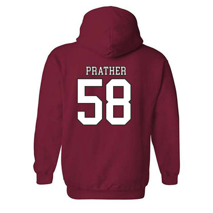 Troy - NCAA Football : Elijah Prather - Generic Shersey Hooded Sweatshirt-1