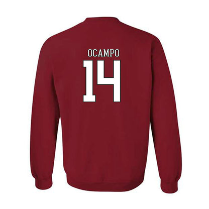Troy - NCAA Women's Volleyball : Sophie Ocampo - Generic Shersey Crewneck Sweatshirt-1