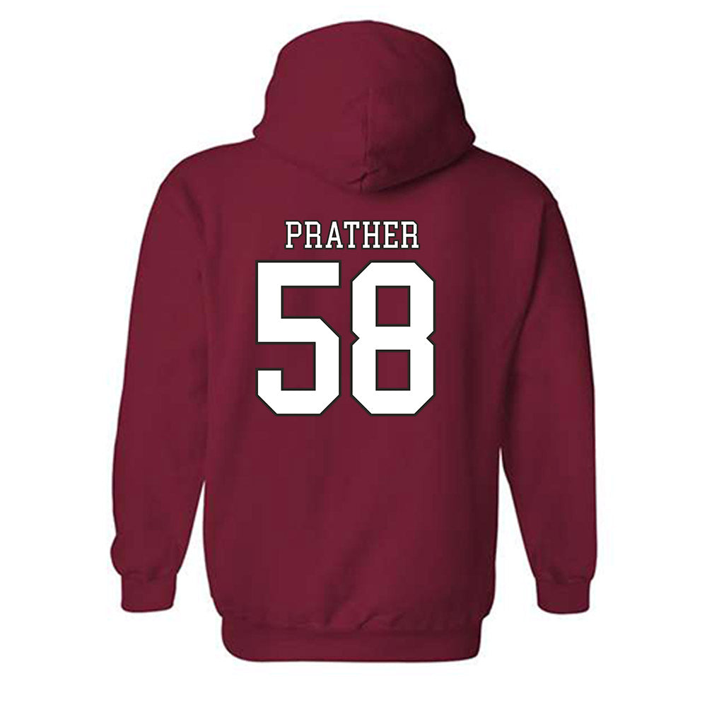 Troy - NCAA Football : Elijah Prather - Generic Shersey Hooded Sweatshirt-1
