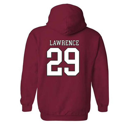 Troy - NCAA Softball : Jasmine Lawrence - Generic Shersey Hooded Sweatshirt-1