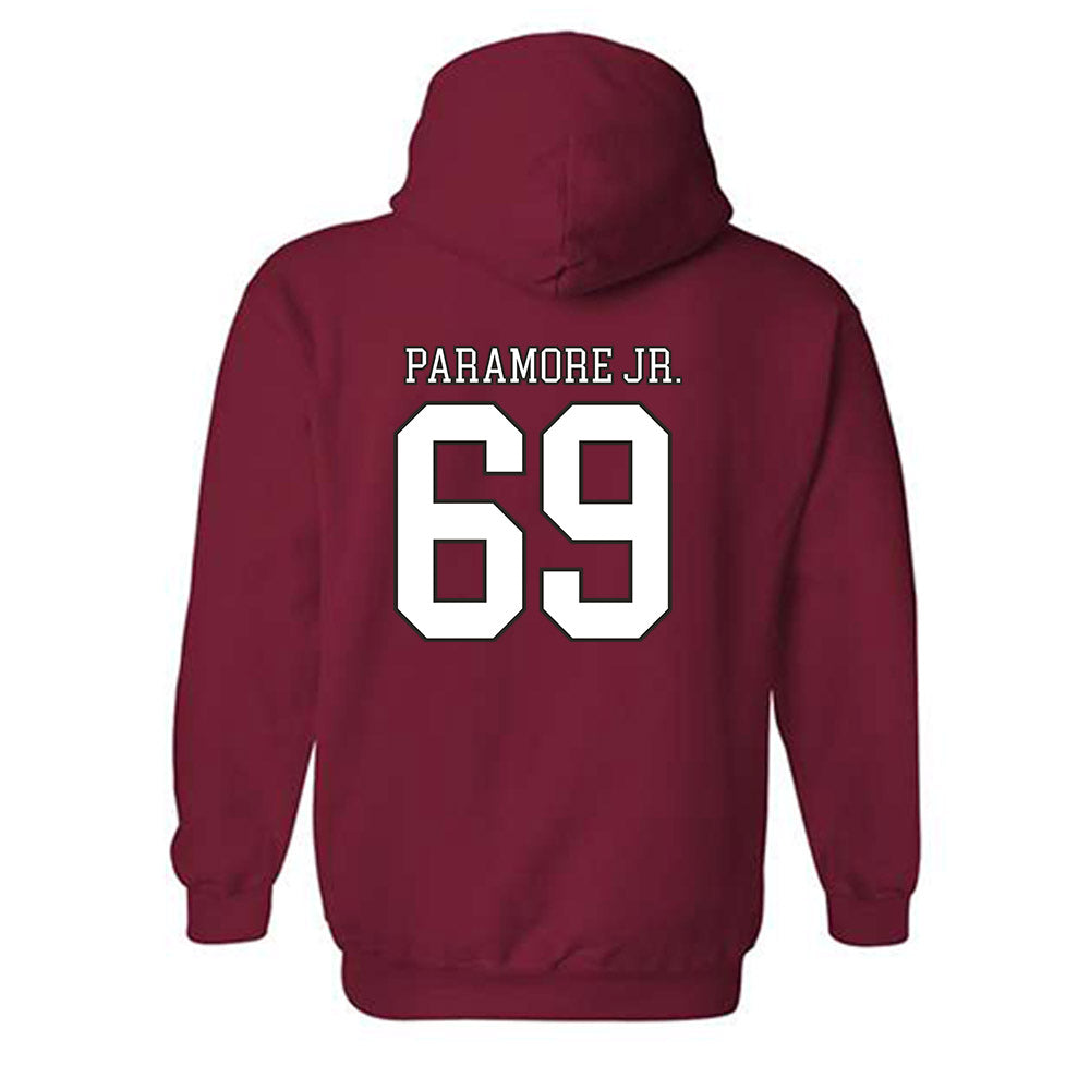 Troy - NCAA Football : Jermaine Paramore Jr. - Generic Shersey Hooded Sweatshirt-1
