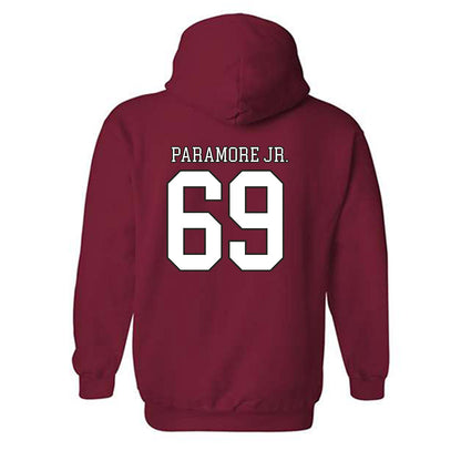Troy - NCAA Football : Jermaine Paramore Jr. - Generic Shersey Hooded Sweatshirt-1