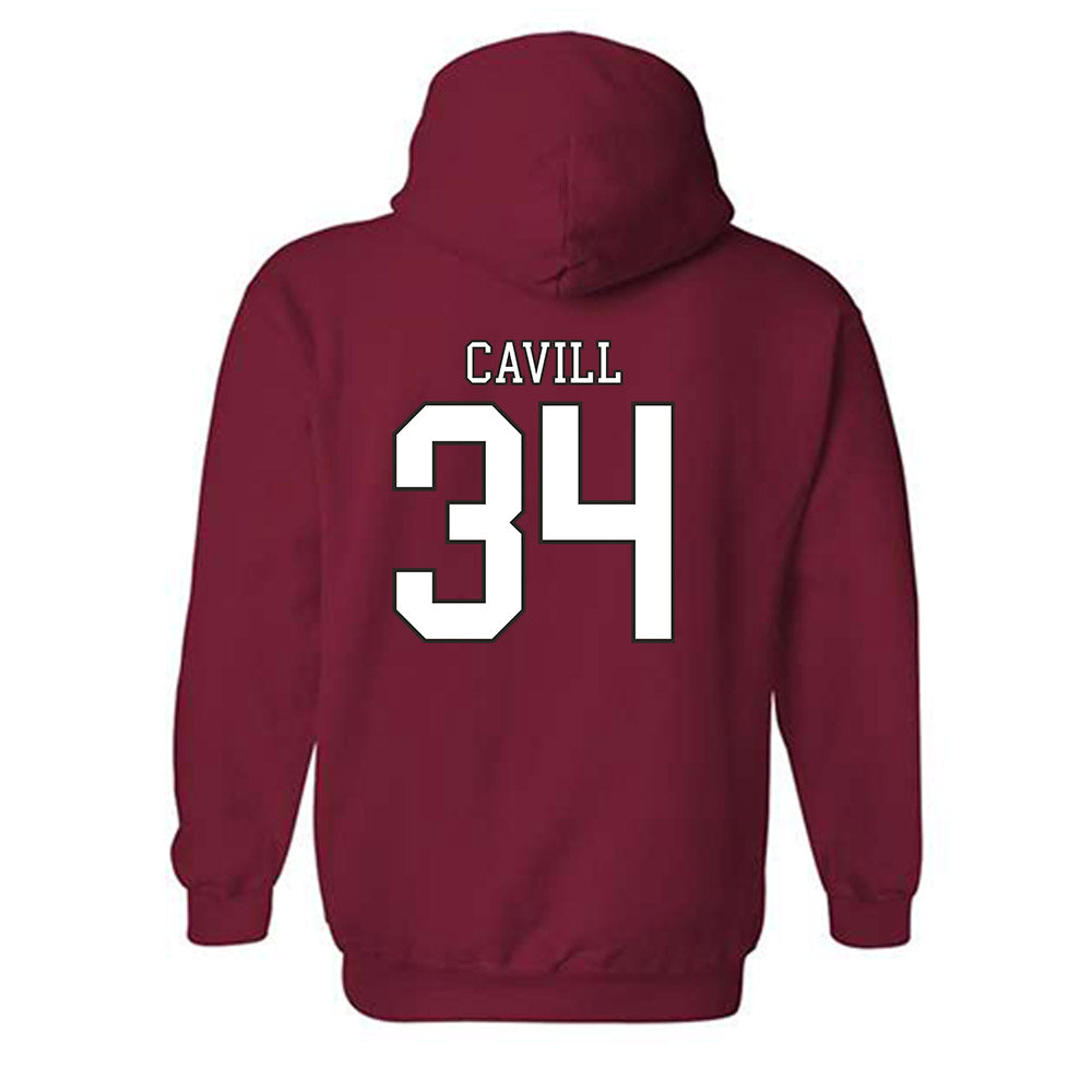 Troy - NCAA Baseball : Blake Cavill - Generic Shersey Hooded Sweatshirt-1
