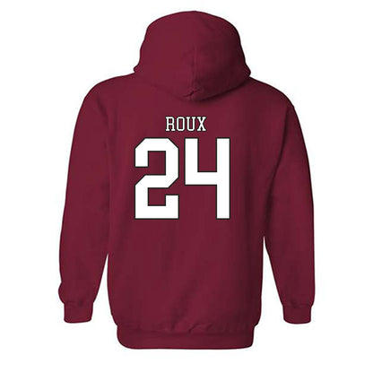 Troy - NCAA Football : Jeremiah Roux - Generic Shersey Hooded Sweatshirt-1