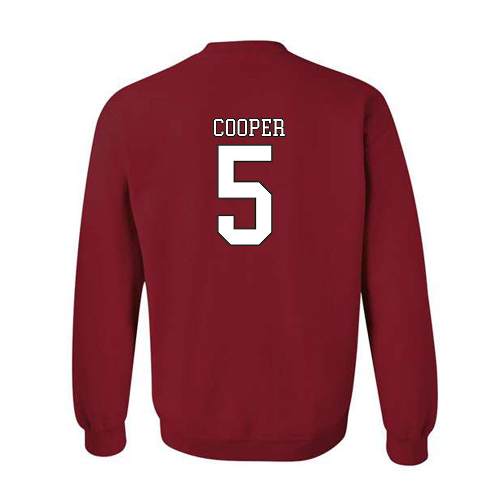 Troy - NCAA Softball : Alivia Cooper - Generic Shersey Crewneck Sweatshirt-1