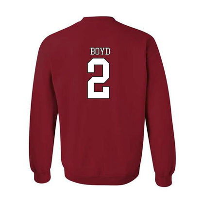Troy - NCAA Football : Jywon Boyd - Generic Shersey Crewneck Sweatshirt-1