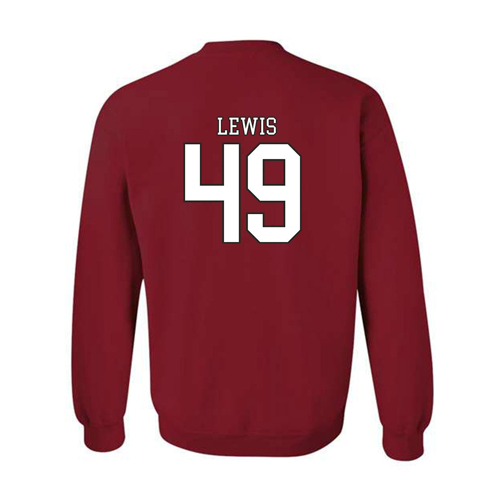 Troy - NCAA Football : Austin Lewis - Generic Shersey Crewneck Sweatshirt-1