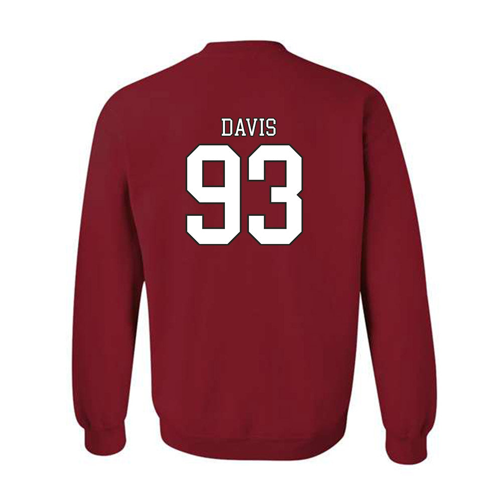 Troy - NCAA Football : RaKeem Davis - Generic Shersey Crewneck Sweatshirt-1