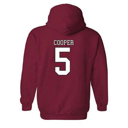 Troy - NCAA Softball : Alivia Cooper - Generic Shersey Hooded Sweatshirt-1
