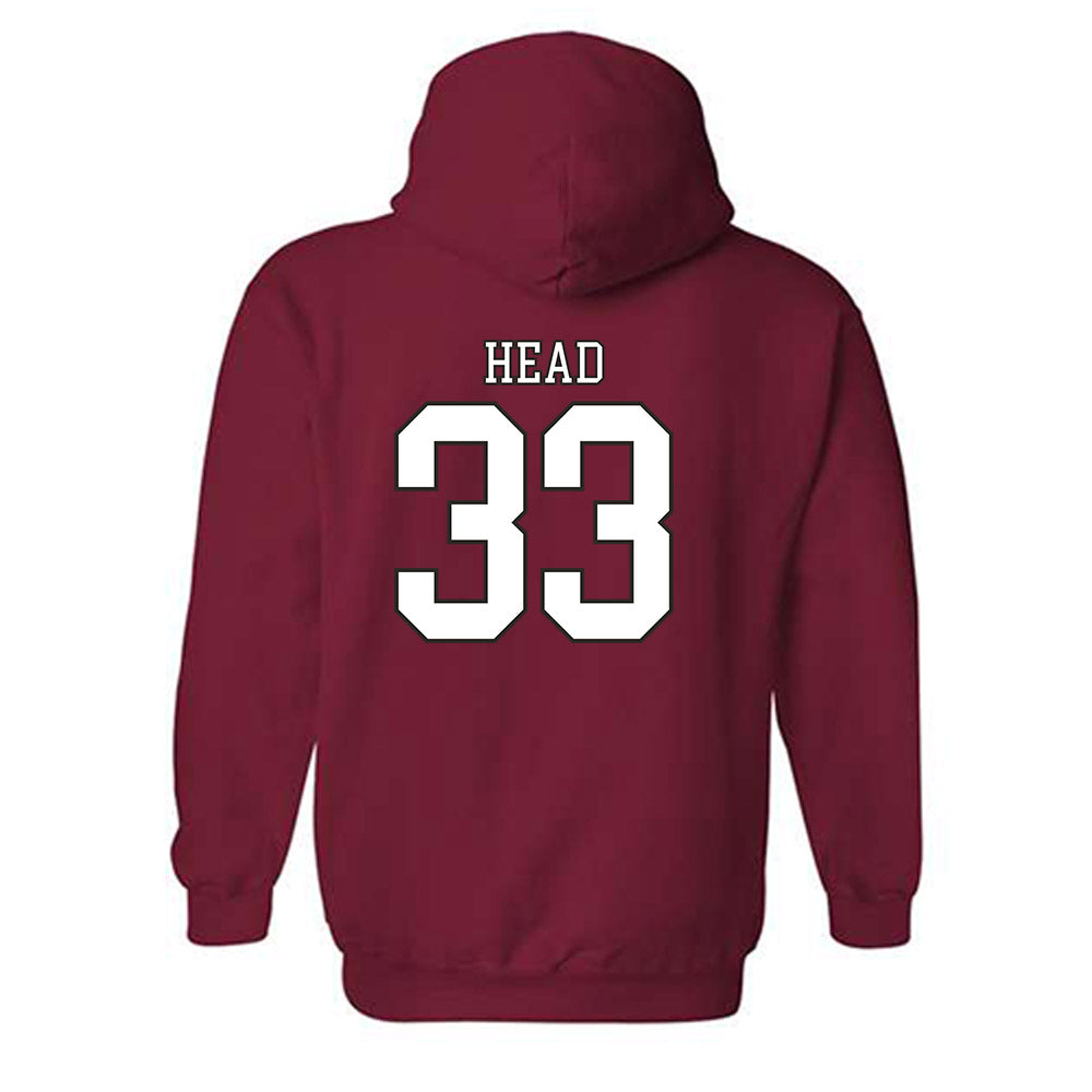 Troy - NCAA Football : Ethan Head - Generic Shersey Hooded Sweatshirt-1