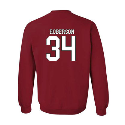 Troy - NCAA Football : Timothy Roberson - Generic Shersey Crewneck Sweatshirt-1