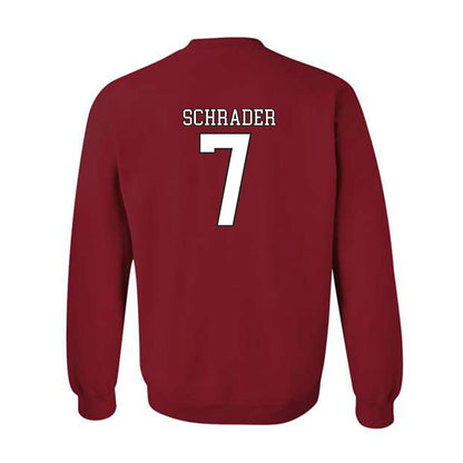 Troy - NCAA Baseball : Gavin Schrader - Generic Shersey Crewneck Sweatshirt-1