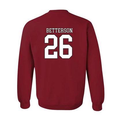 Troy - NCAA Football : Dewhitt Betterson - Generic Shersey Crewneck Sweatshirt-1