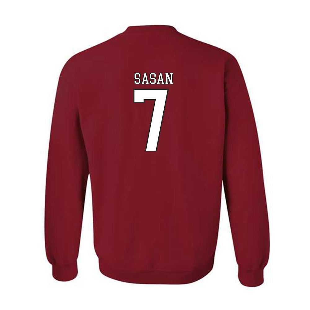 Troy - NCAA Women's Soccer : Sofia Sasan - Generic Shersey Crewneck Sweatshirt-1