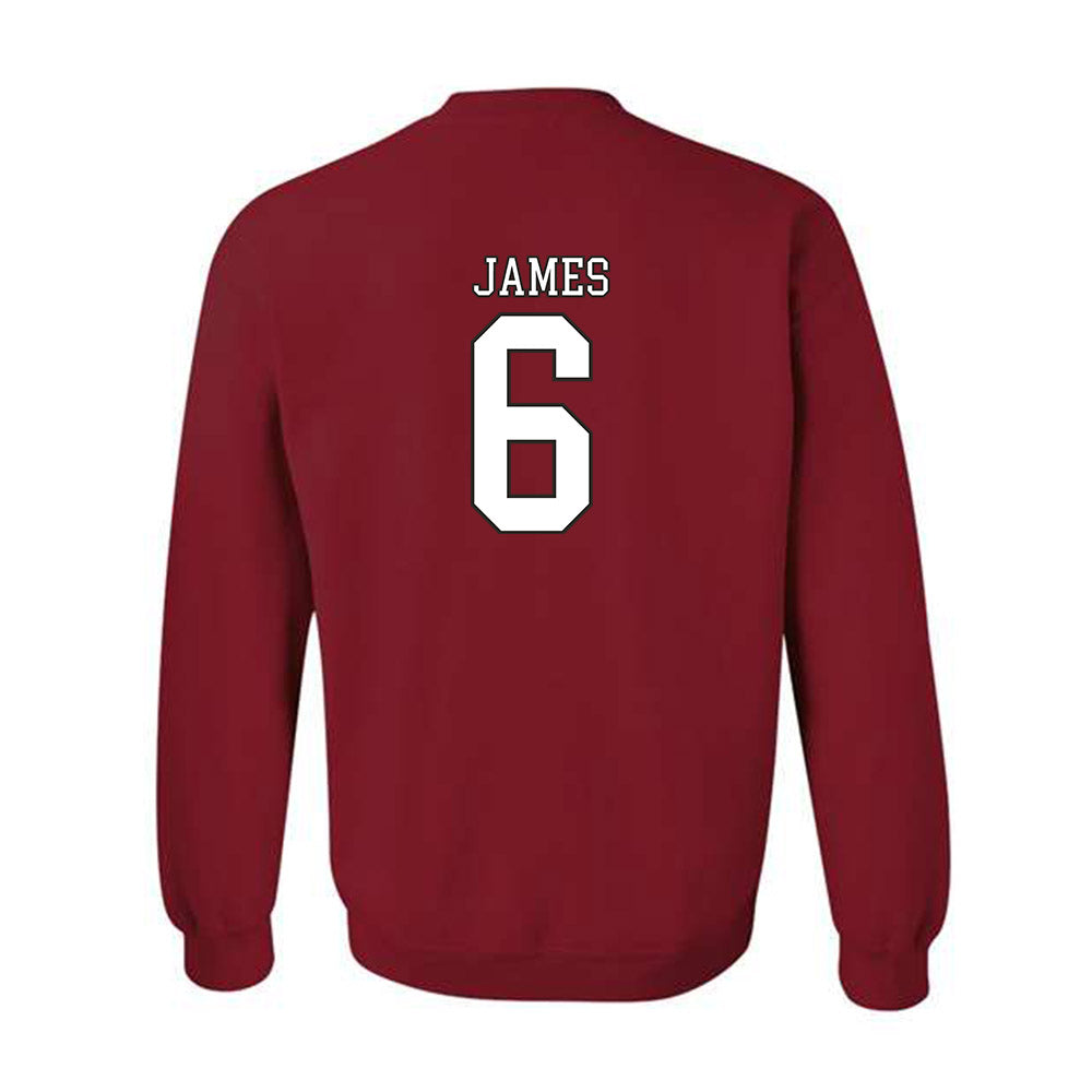Troy - NCAA Football : Jack James - Generic Shersey Crewneck Sweatshirt-1