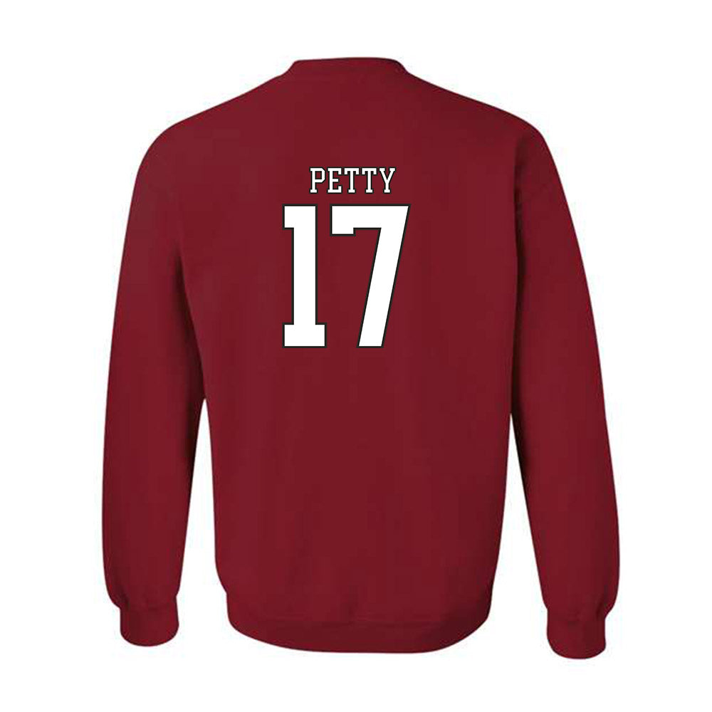 Troy - NCAA Football : Jace Petty - Generic Shersey Crewneck Sweatshirt-1