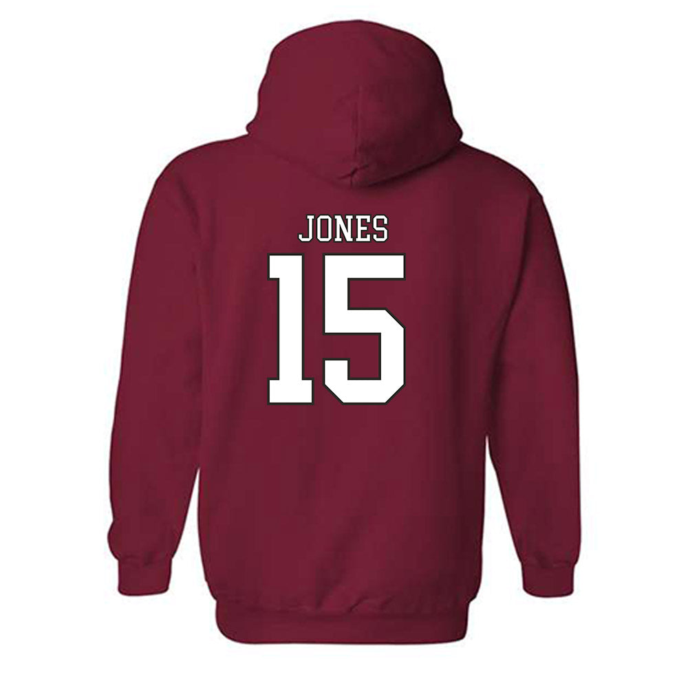 Troy - NCAA Football : Keno Jones - Generic Shersey Hooded Sweatshirt-1