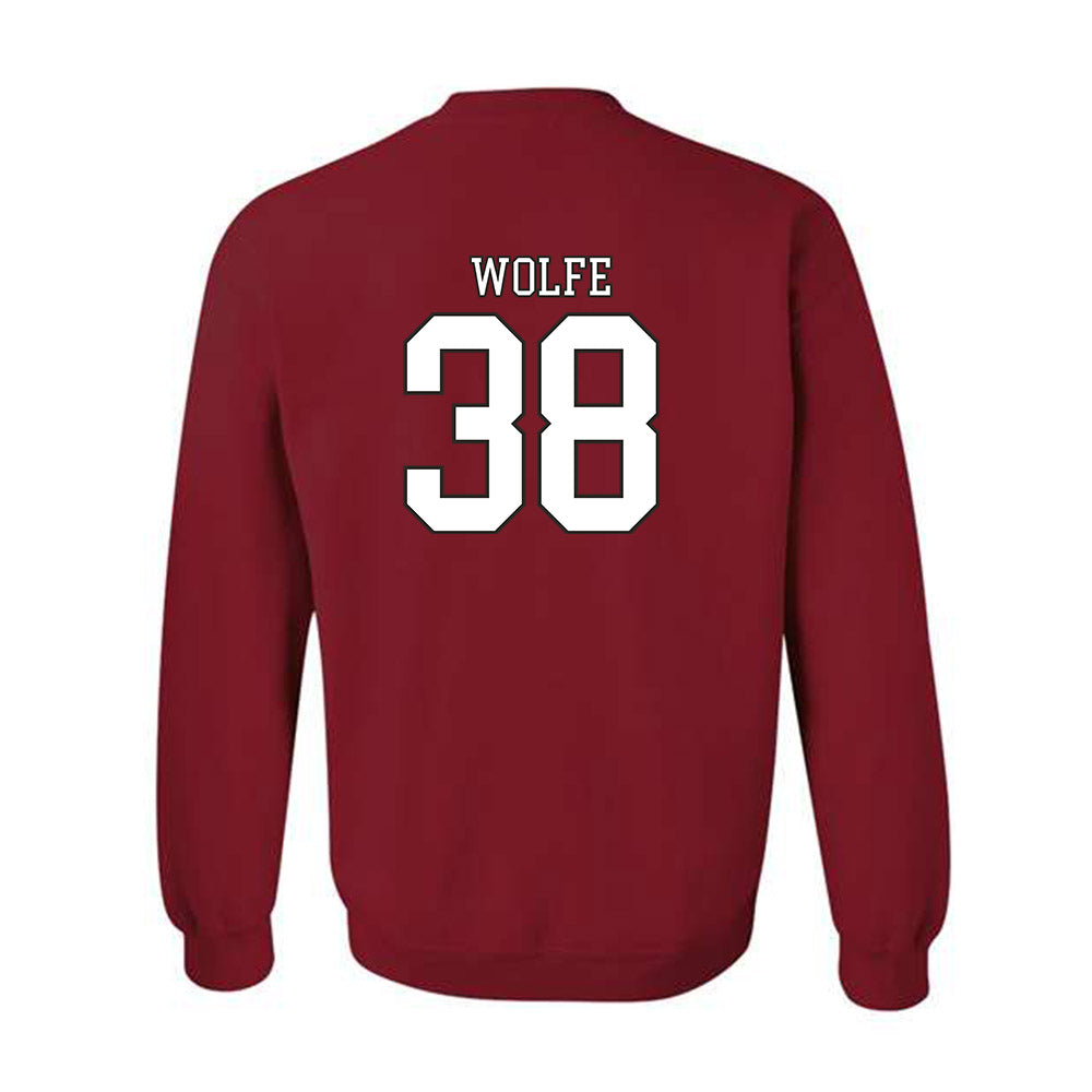 Troy - NCAA Football : Hayden Wolfe - Generic Shersey Crewneck Sweatshirt-1