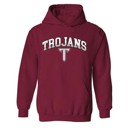Troy - NCAA Men's Track & Field : Aaiden Badders - Generic Shersey Hooded Sweatshirt-0