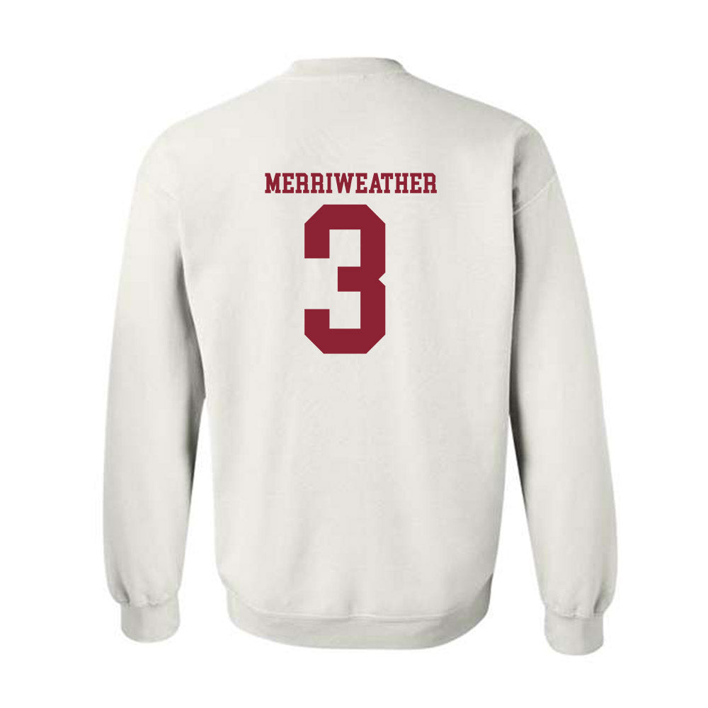 Troy - NCAA Football : Jaheim Merriweather - Generic Shersey Crewneck Sweatshirt-1