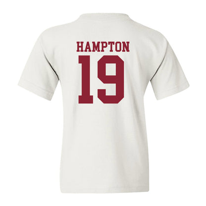 Troy - NCAA Football : Nick Hampton - Generic Shersey Youth T-Shirt-1