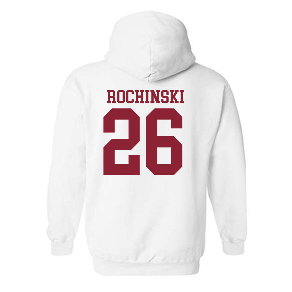 Troy - NCAA Softball : Kalee Rochinski - Generic Shersey Hooded Sweatshirt-1
