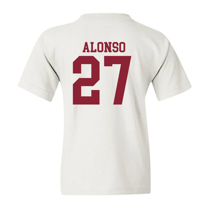 Troy - NCAA Baseball : Dylan Alonso - Generic Shersey Youth T-Shirt-1