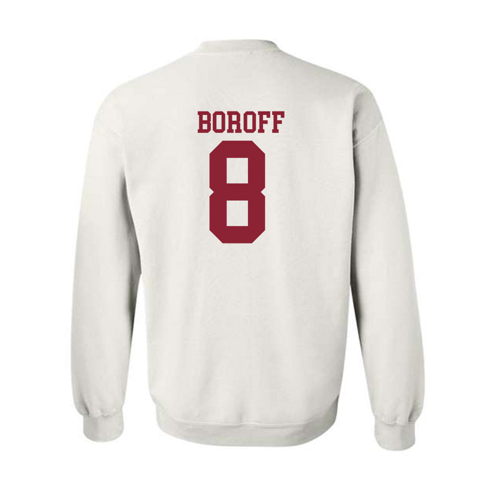 Troy - NCAA Baseball : Jabe Boroff - Generic Shersey Crewneck Sweatshirt-1