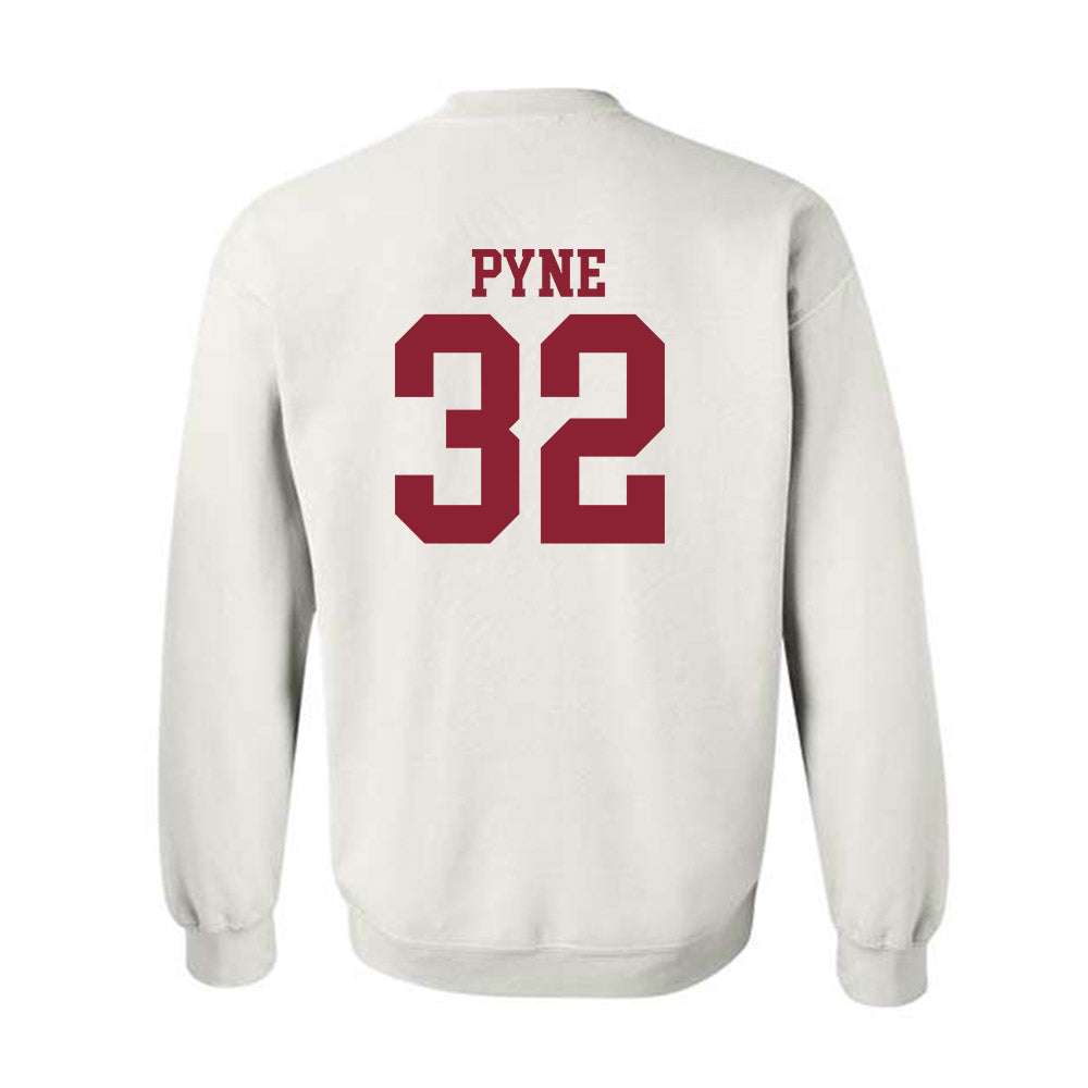 Troy - NCAA Baseball : Josh Pyne - Generic Shersey Crewneck Sweatshirt-1
