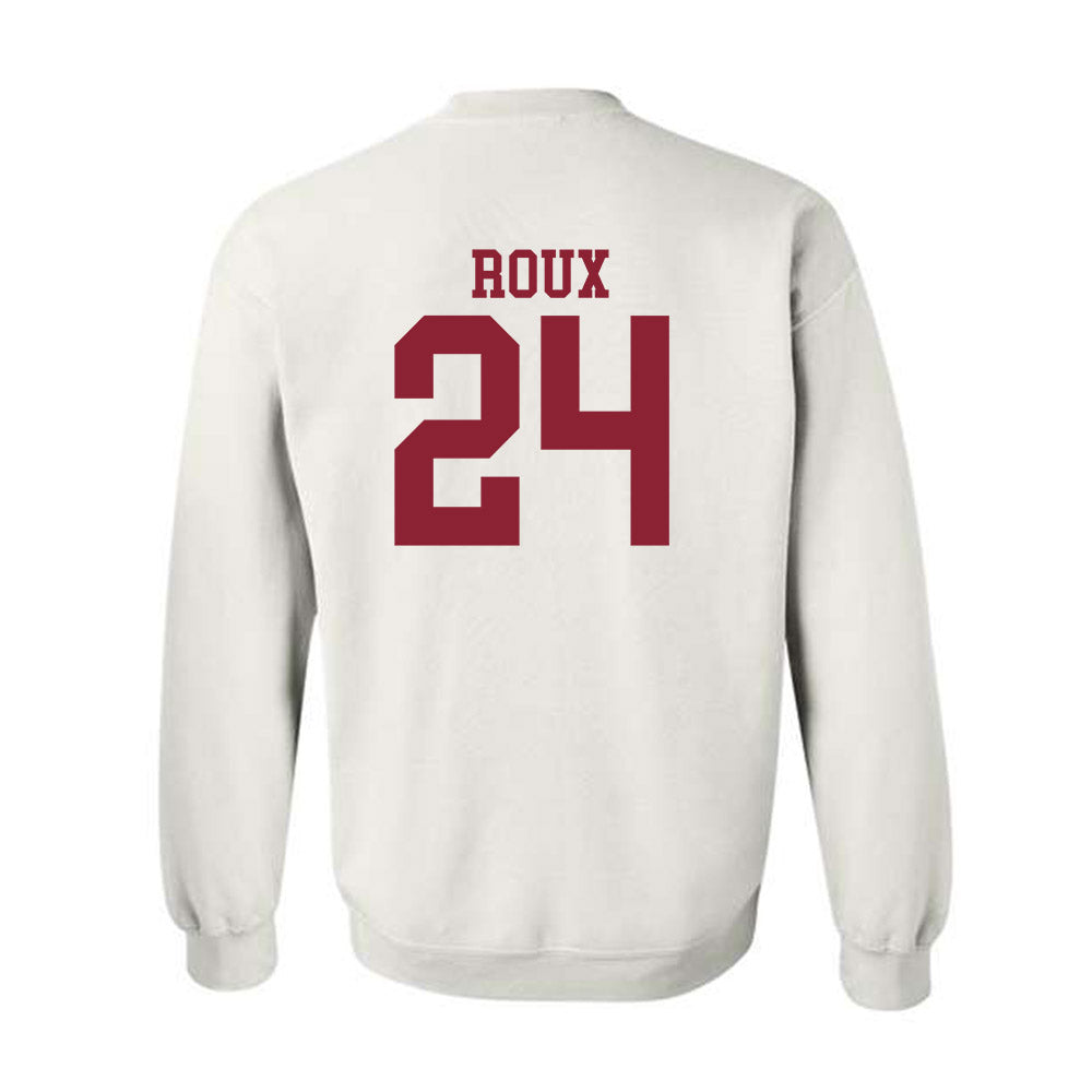 Troy - NCAA Football : Jeremiah Roux - Generic Shersey Crewneck Sweatshirt-1