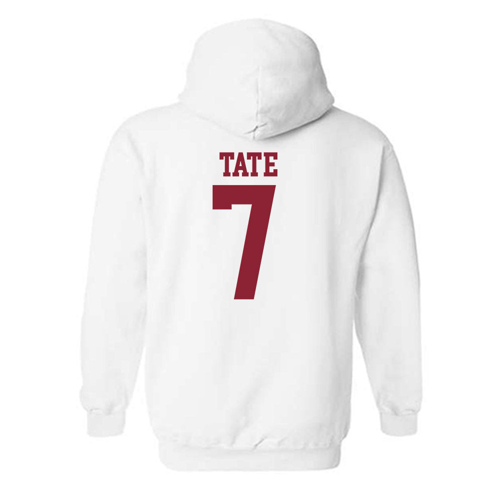Troy - NCAA Football : Kristian Tate - Generic Shersey Hooded Sweatshirt-1