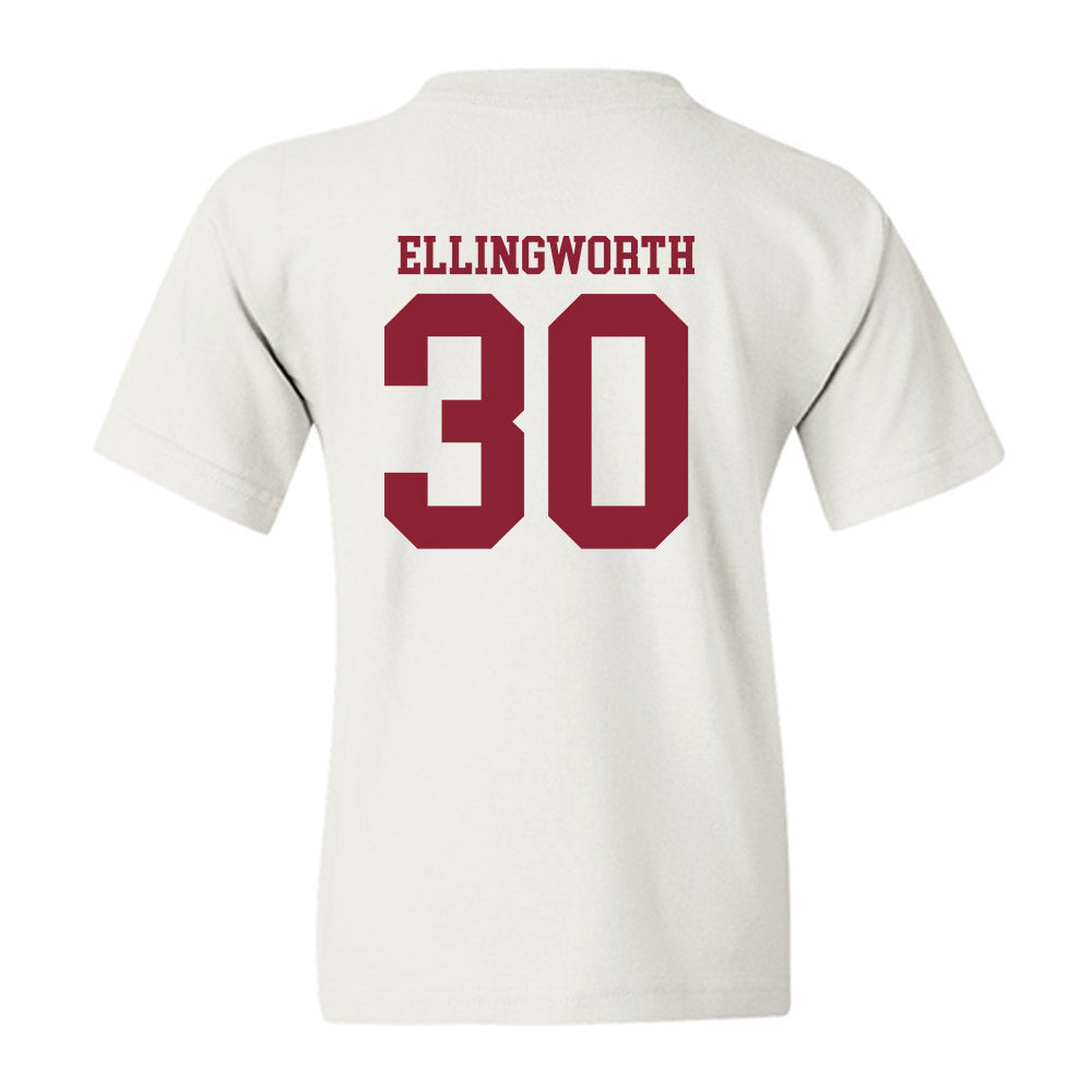 Troy - NCAA Baseball : Cooper Ellingworth - Generic Shersey Youth T-Shirt-1