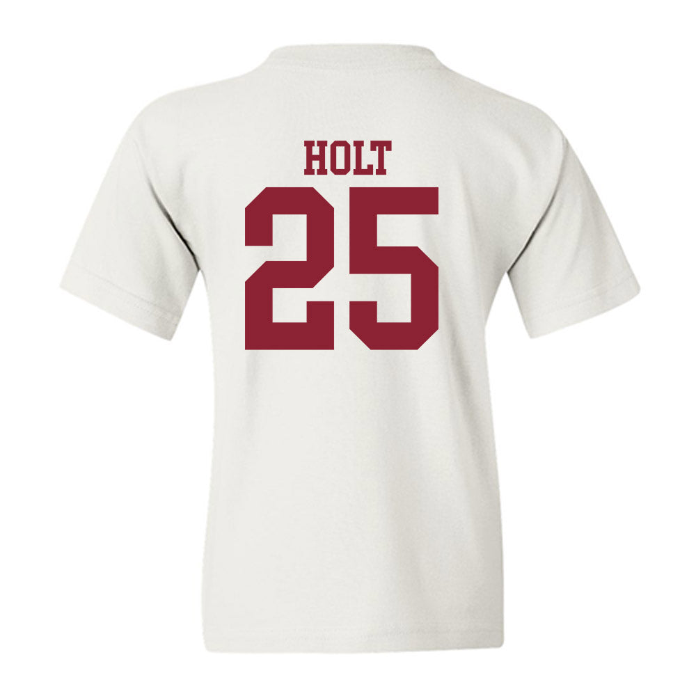 Troy - NCAA Softball : Mya Holt - Generic Shersey Youth T-Shirt-1