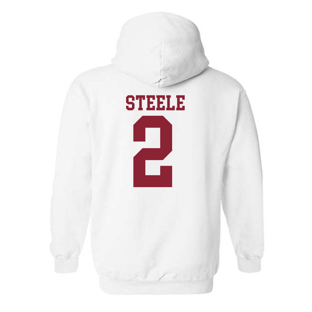 Troy - NCAA Football : Bryce Steele - Generic Shersey Hooded Sweatshirt-1