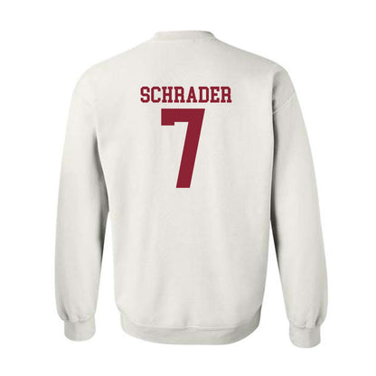 Troy - NCAA Baseball : Gavin Schrader - Generic Shersey Crewneck Sweatshirt-1