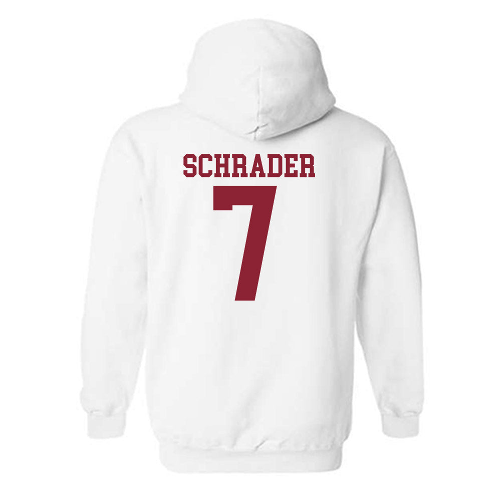 Troy - NCAA Baseball : Gavin Schrader - Generic Shersey Hooded Sweatshirt-1